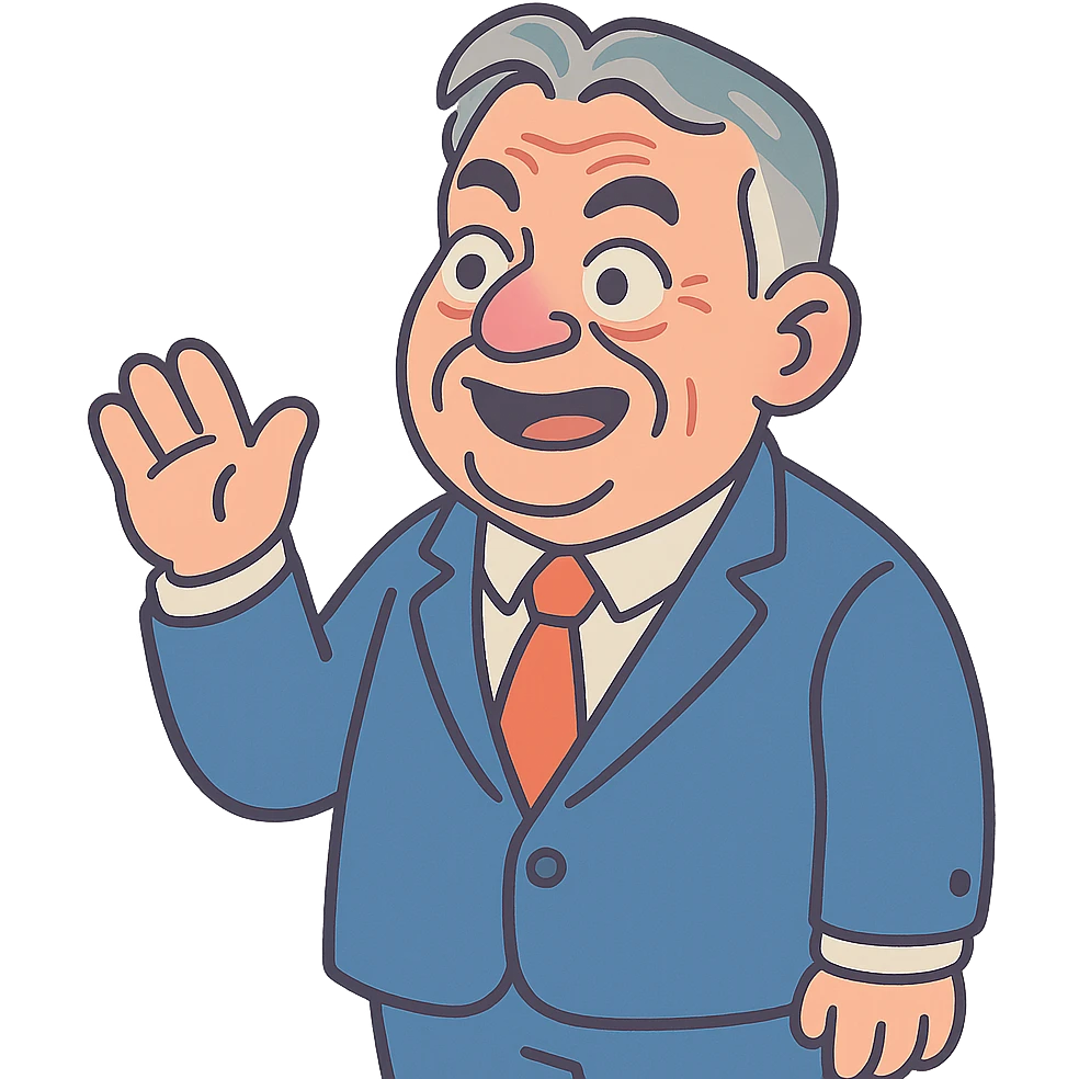cool depiction of Viktor Orbán emoji