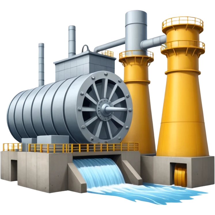 hydroelectric power station emoji