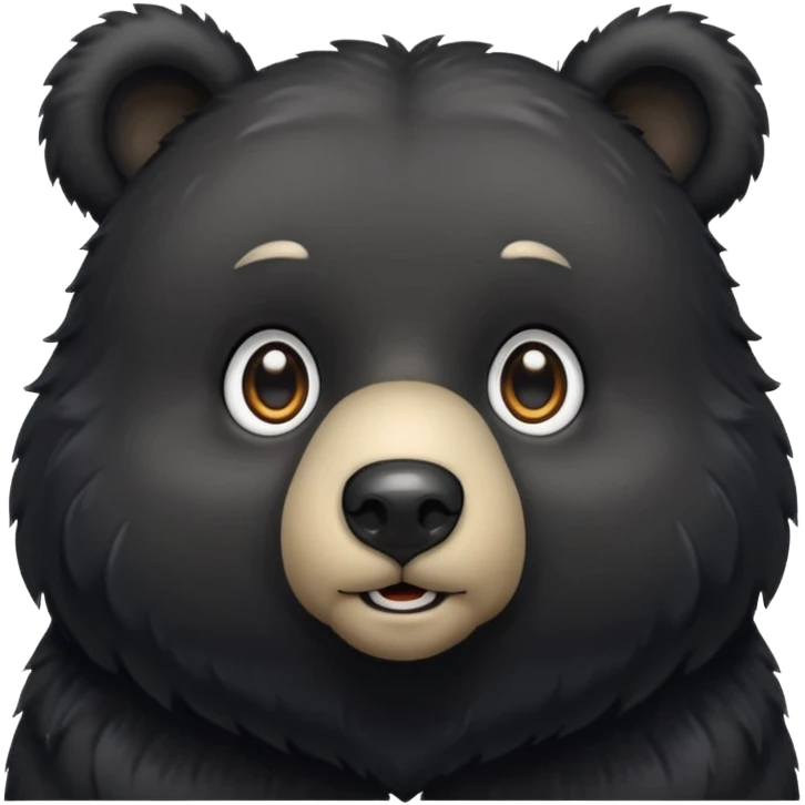 i wanna emoji black bear for my bio emoji