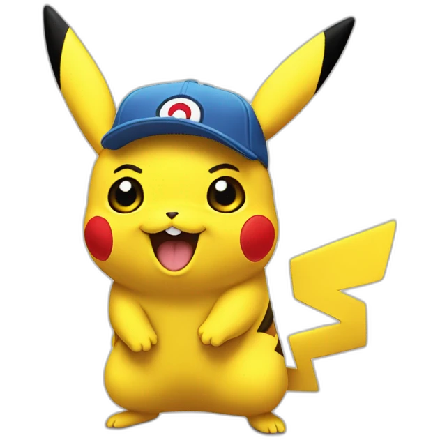 Pikachu doigt d'honneur emoji