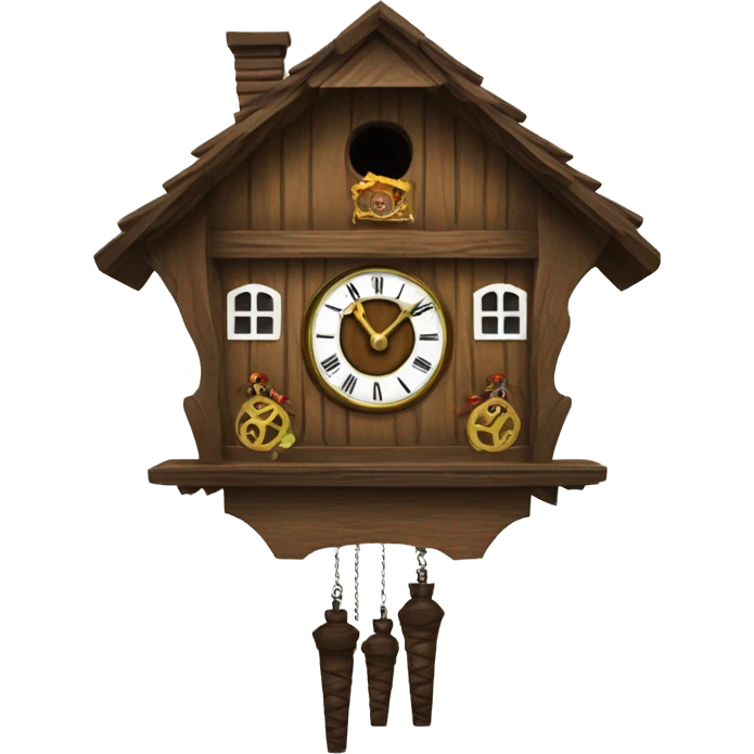 cuckoo clock emoji