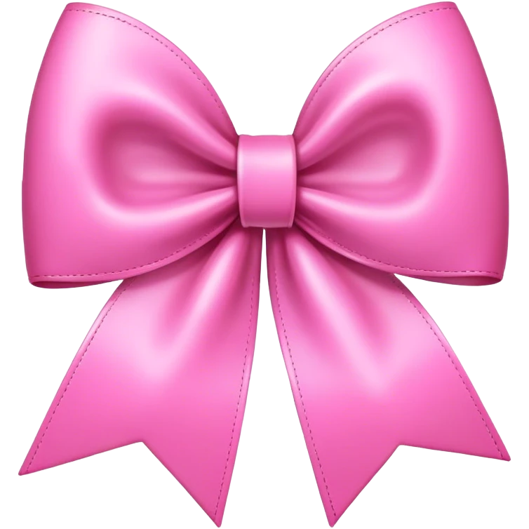 pink bow emoji