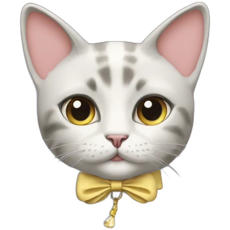 Miumiu fashionable cat emoji