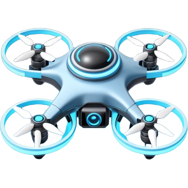 advanced space survey drone object icon, sleek sci-fi drone with holographic scanner, neon blue energy ring, futuristic tech details, 3D cartoon, mobile game icon style, centered, clean background, no text, no watermark
 
 emoji