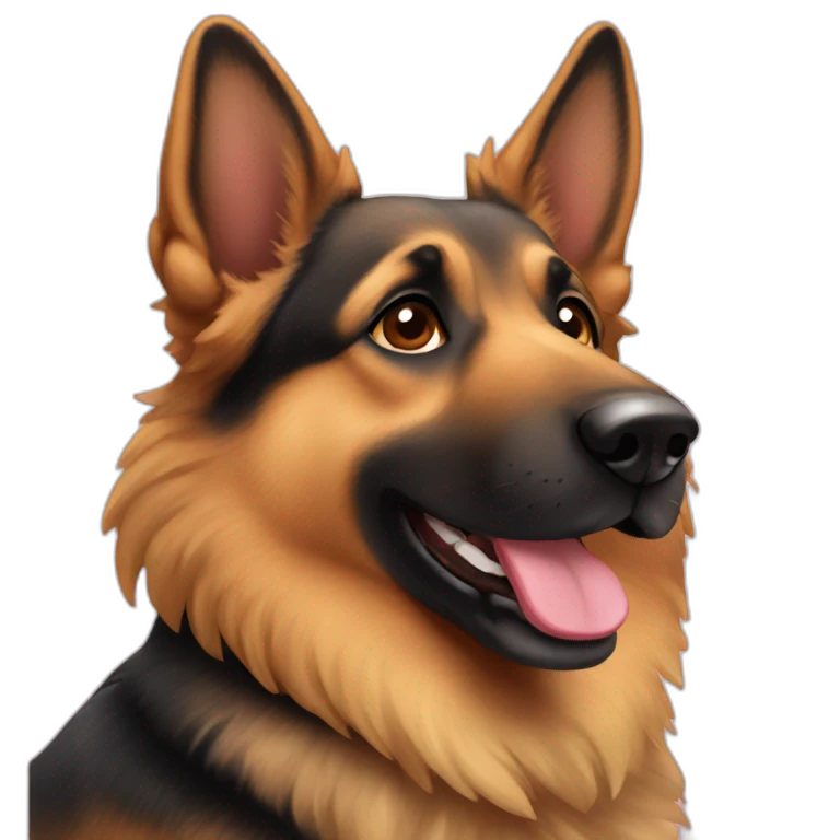 Berger allemand emoji