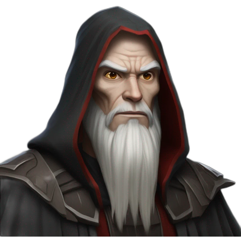 hyperrealist sith jedi in world of warcraft emoji