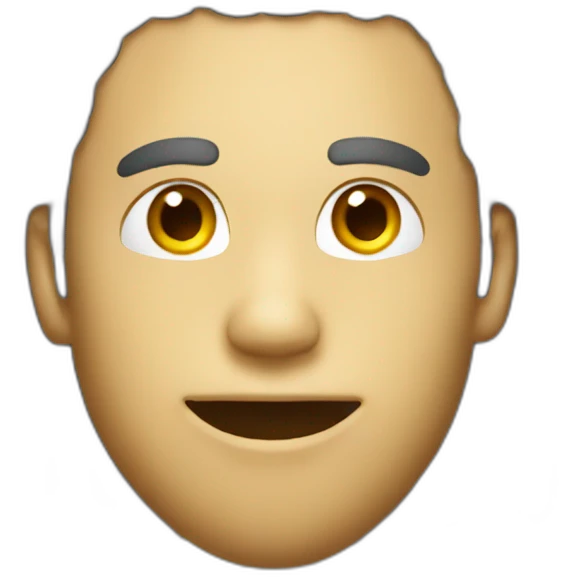 Giga chad face emoji