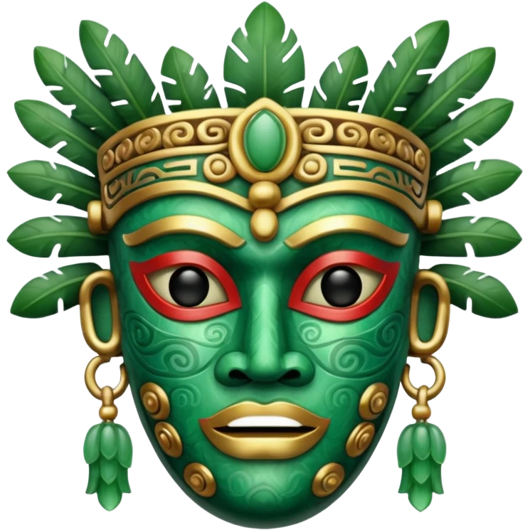  Mayan mask  emoji