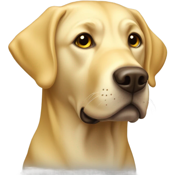 Yellow Labrador  emoji