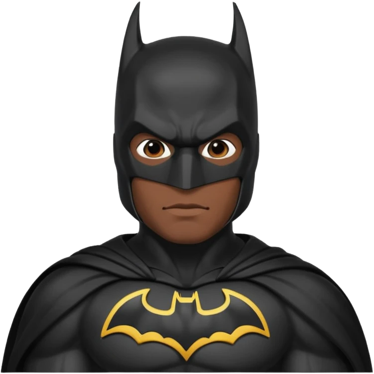 Bat man emoji