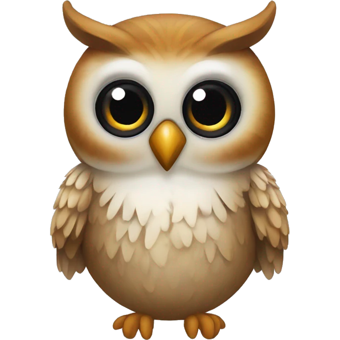 hibou avec masque chirurgi emoji