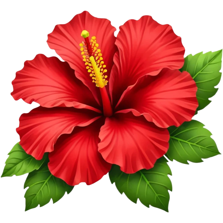 Hibiscus  emoji