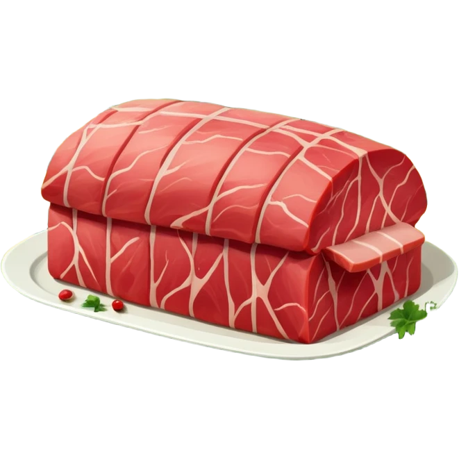 surrealist spam art meat french countryside landscape  emoji