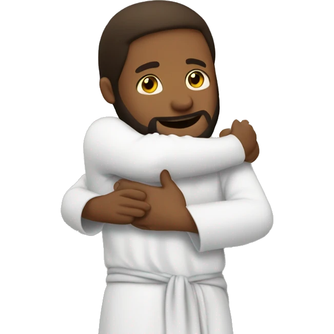 Jesús sending a hug  emoji