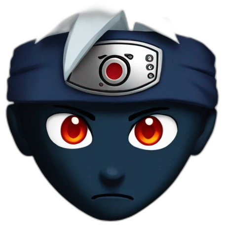 kakashi sensei sharingan emoji