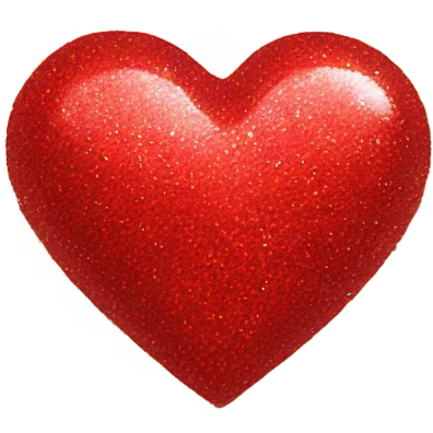 heart and glitter emoji