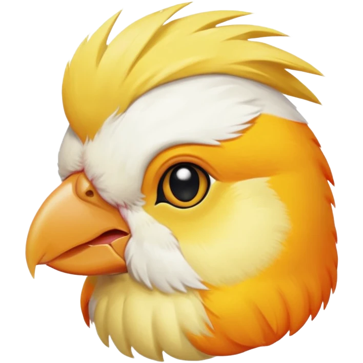 عروس هلندی لیمویی رنگ  emoji