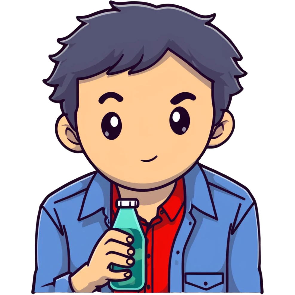 Alcoholic Dmitry emoji
