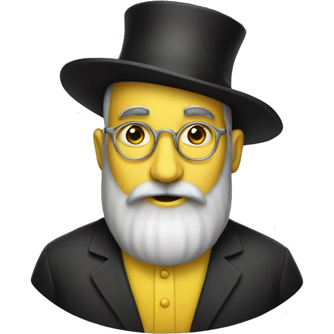 yellow rabbi emoji