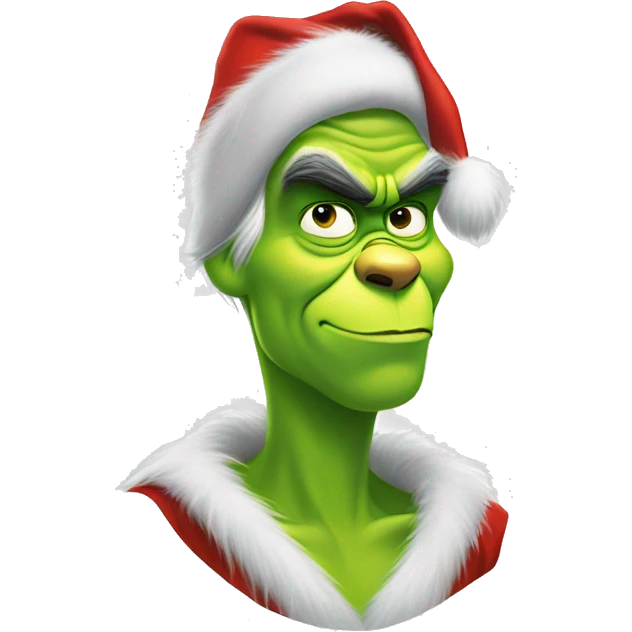 henry cavill as grinch emoji