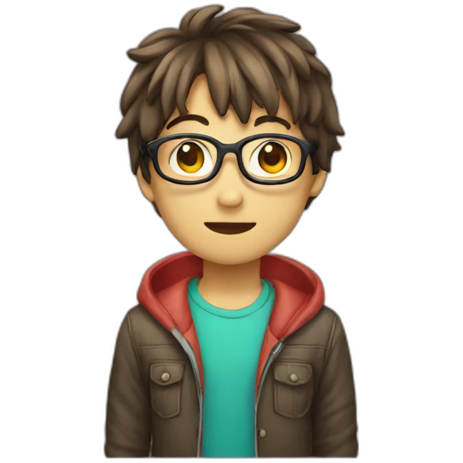 otaku geek emoji