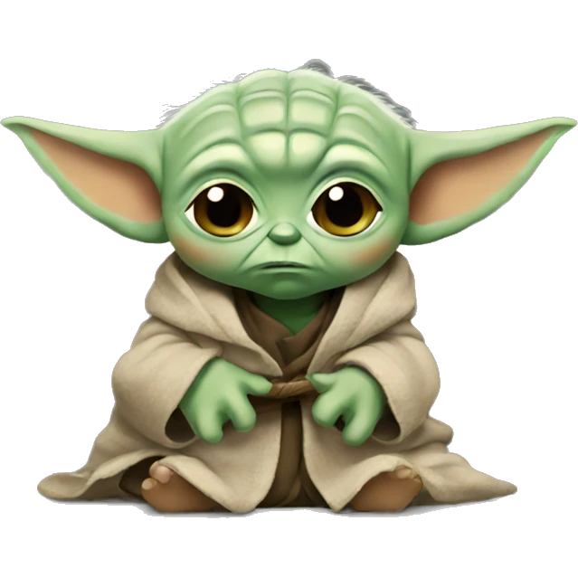 annoyed baby yoda emoji