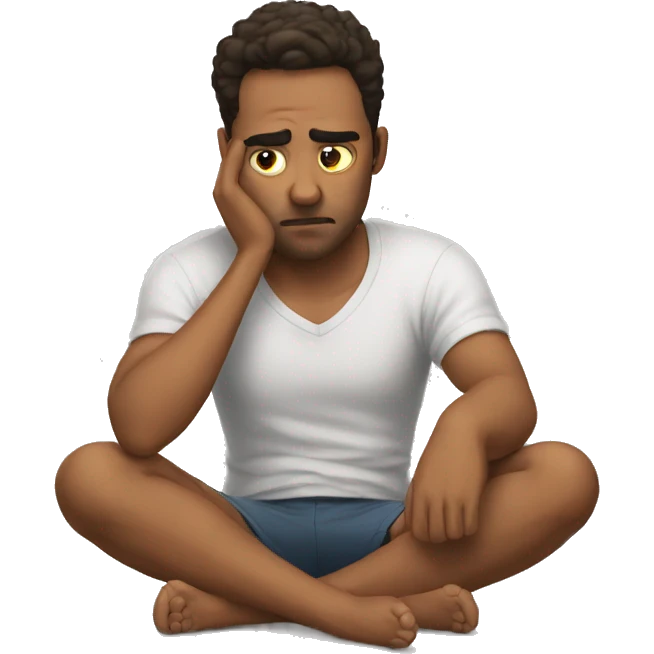 Bored emoji