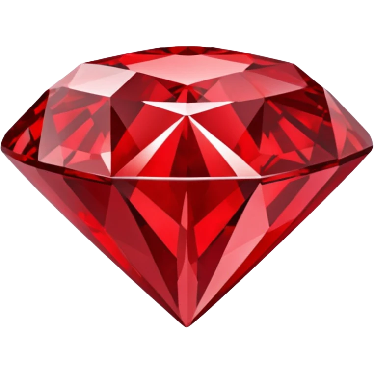 red diamont texture star  emoji
