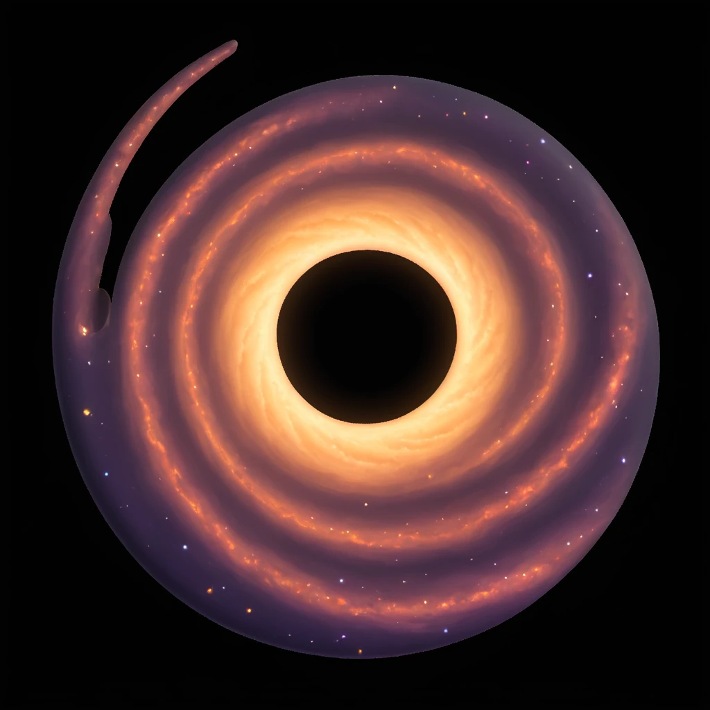 Milky Way galaxy, glowing spiral arms, playful and round emoji