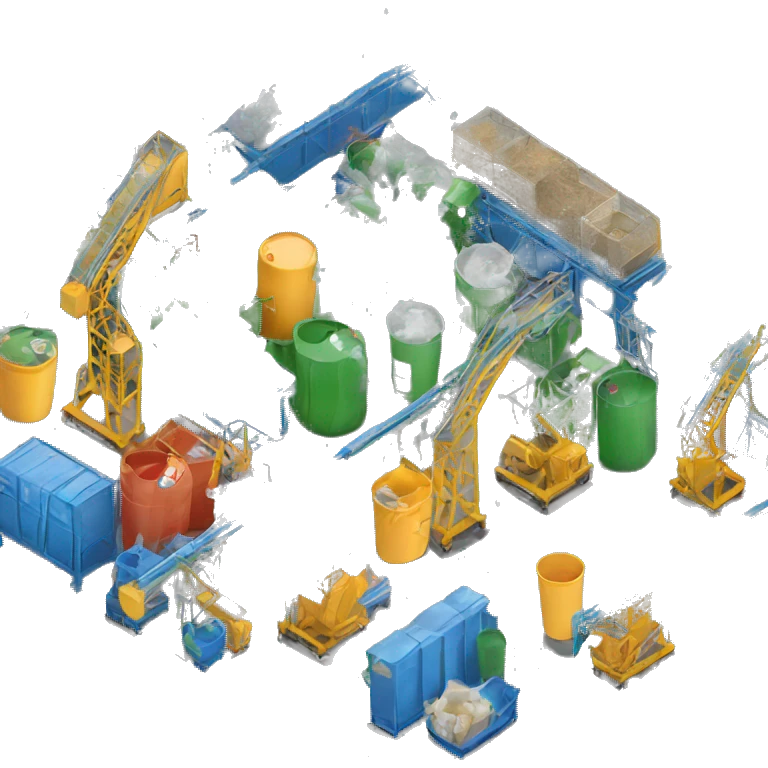 plastic recycling plant emoji