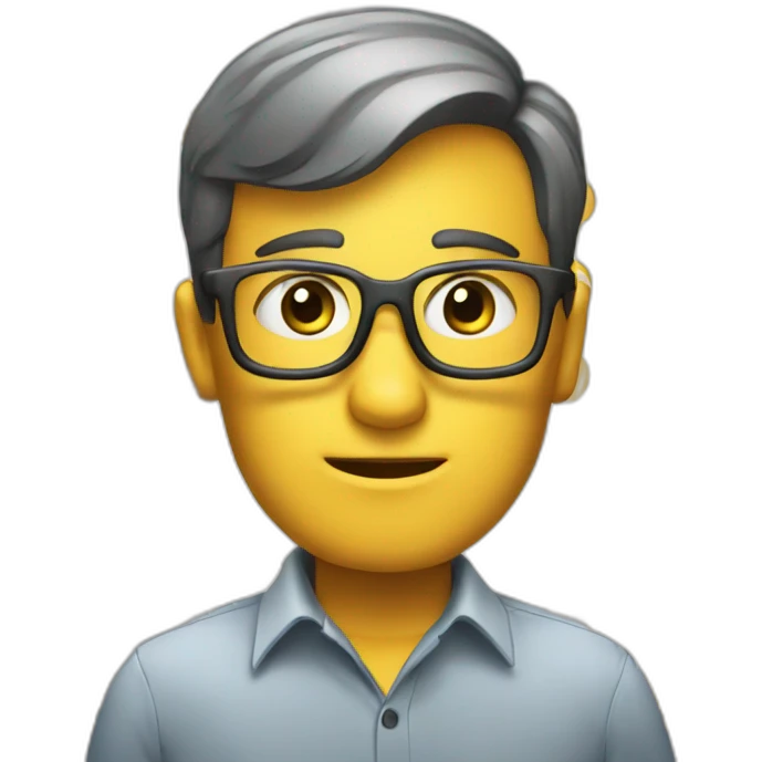 curious emoji for a team of business and data analyst emoji