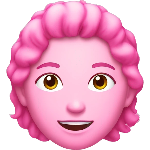 pink outline ostar emoji