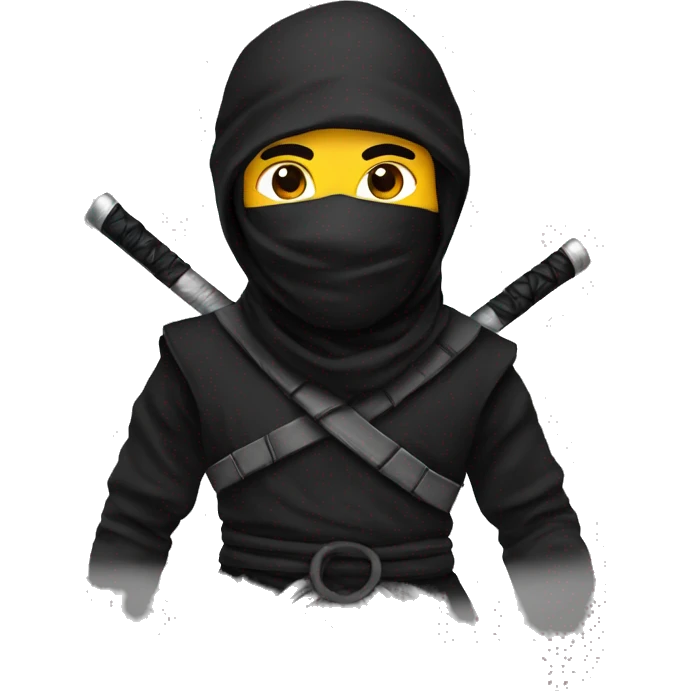 ninja black emoji