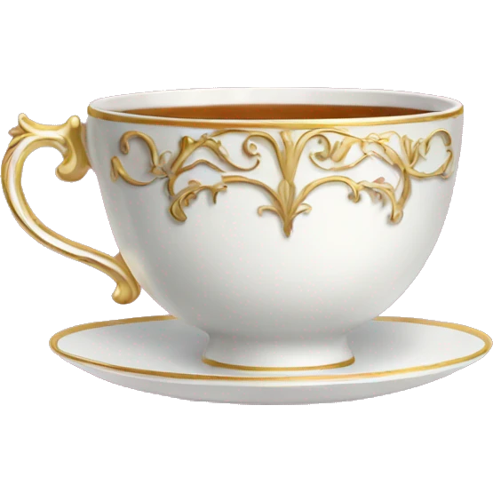 Fancy tea cup emoji