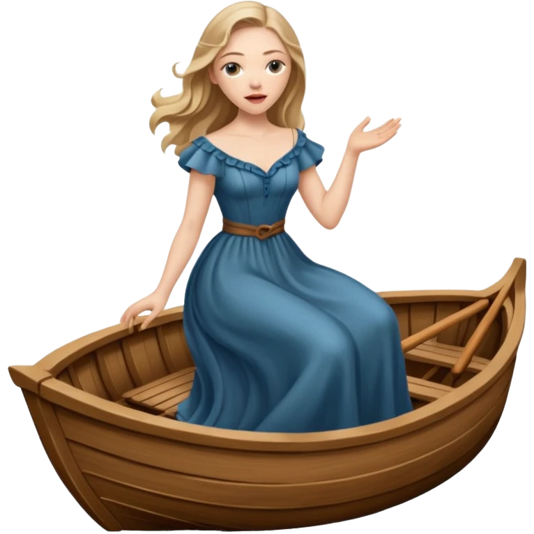 amanda seyfried singing on a boat emoji