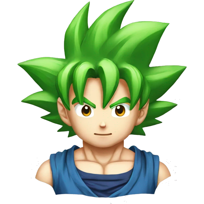 Goku verde emoji