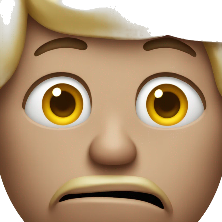 Disgusted spitting emoji emoji