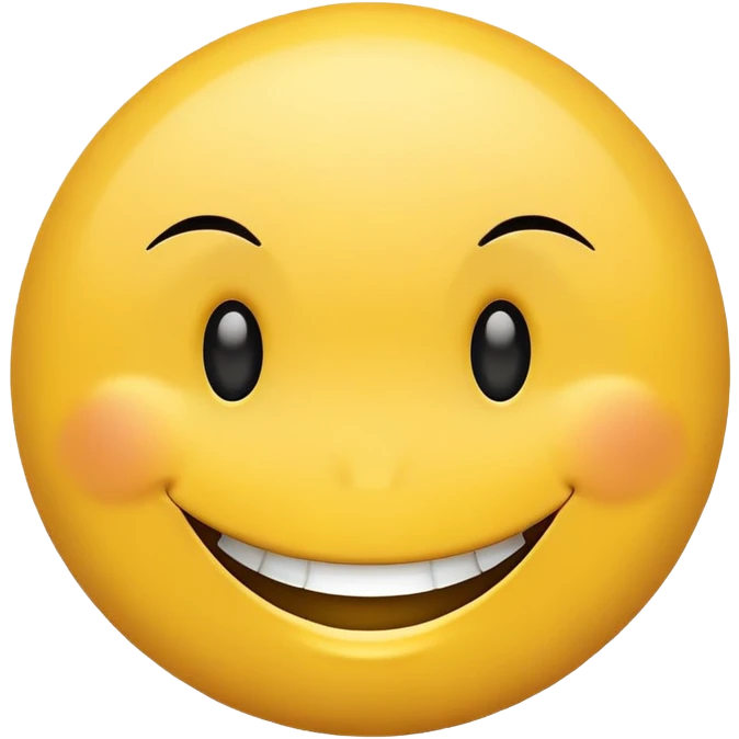 Smiley face with lashes emoji