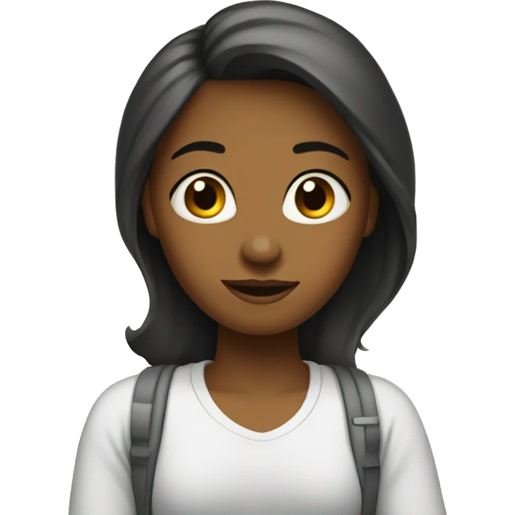 the girl is waiting for her husband at home emoji