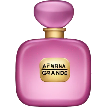 Ariana grande perfume  emoji