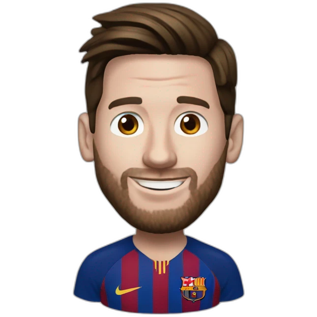 Messi ballon d'or emoji