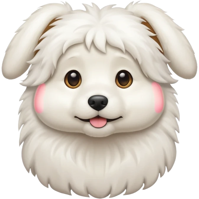 White dog emoji