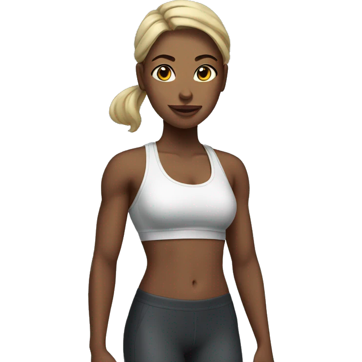 gym girl emoji