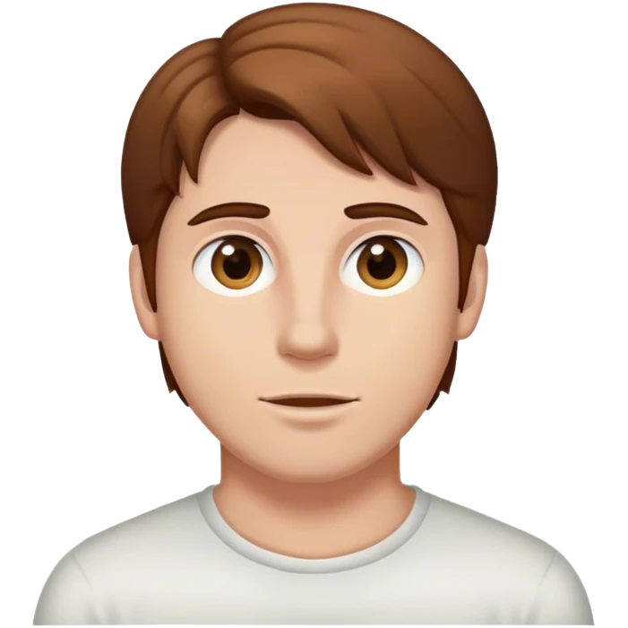A man named evan with brown hair saying um actually emoji