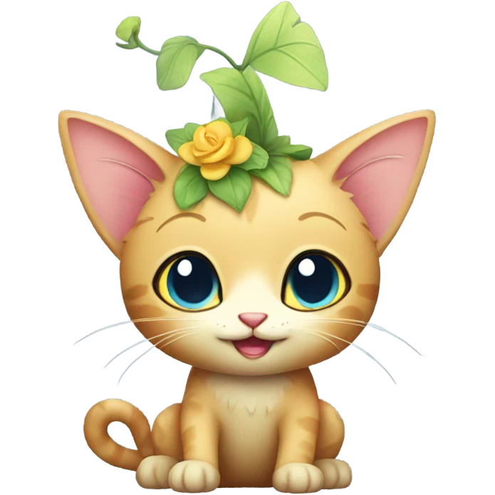 Fairy cat emoji