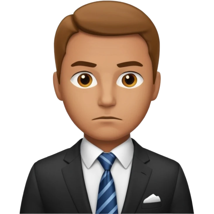 a businessman emoji