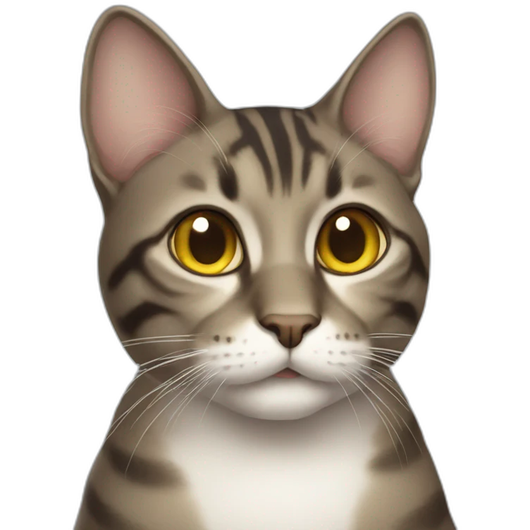 strange cat emoji