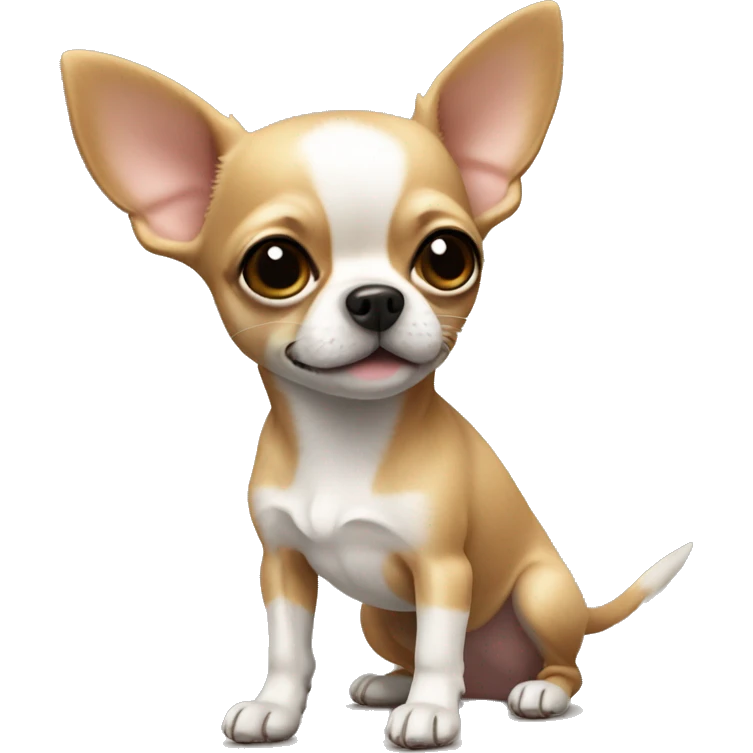 little chihuahua bringée  emoji
