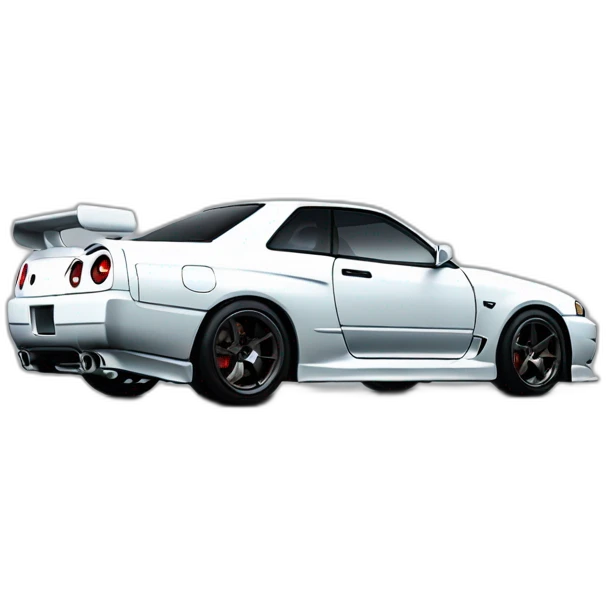 Skyline GT-R 34 emoji