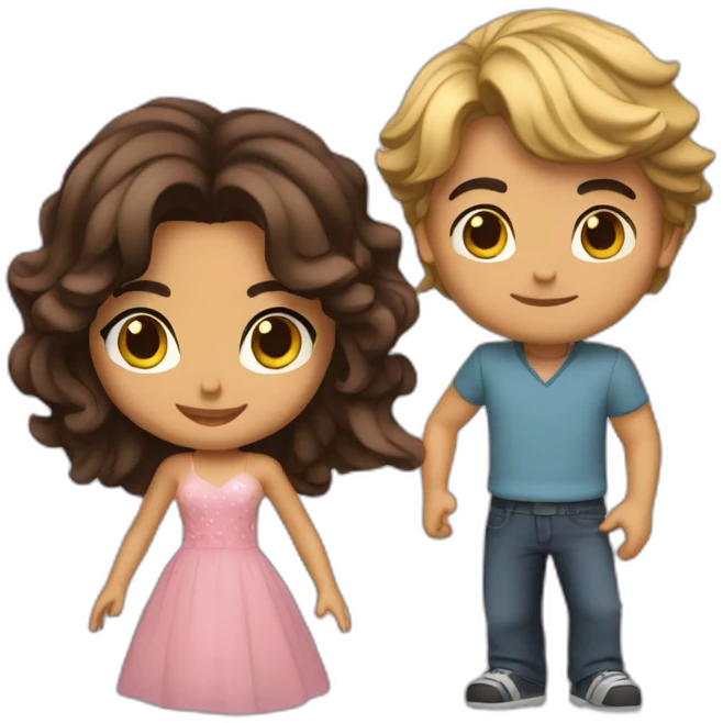 Troy and Gabriella emoji